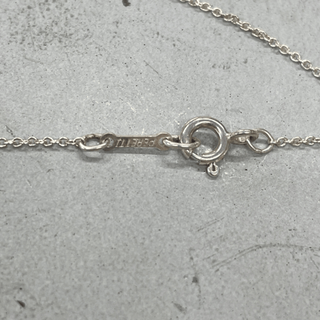 TIFFANY　ネックレス　ビーン　小