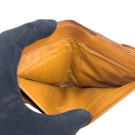 GUCCI GG キャンバス シェリーライン ヴィンテージ 二つ折り財布