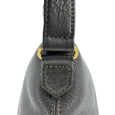 COACH オールドコーチ ショルダーバッグ ブラウン レザー