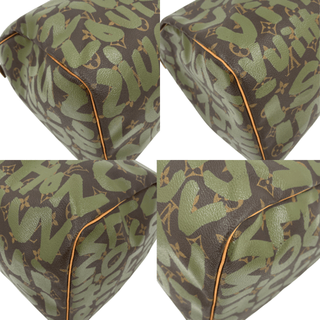 LOUIS VUITTON　ハンドバッグ　キーポル50　モノグラム　グラフィティ