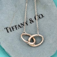 TIFFANY ダブルループネックレス SV925