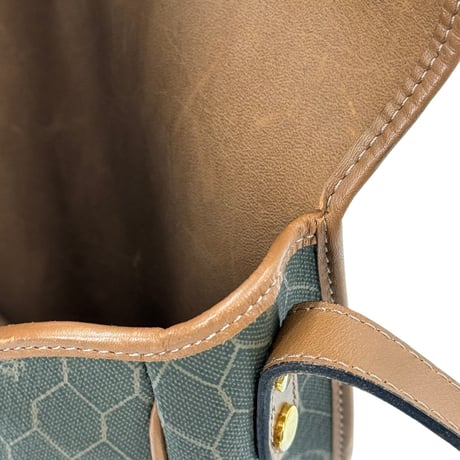 DIOR ハニーコーム PVC キャンバス トープ ショルダーバッグ