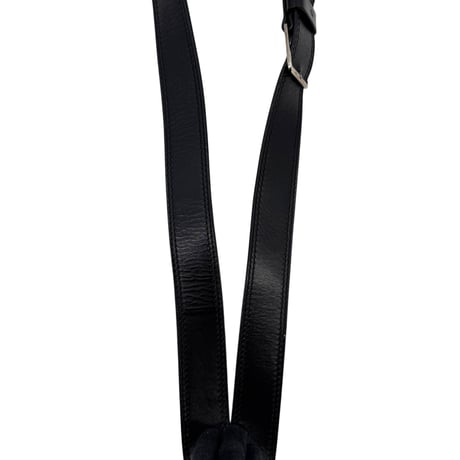 DIOR ブラックレザー ショルダーバッグ