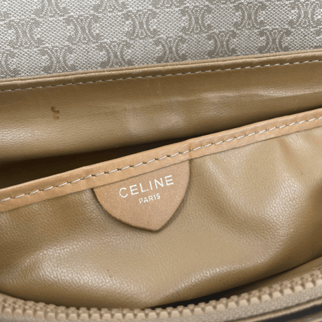 CELINE　ショルダーバッグ　マカダムキャンパス
