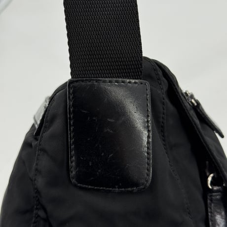 PRADA ミラノ テスートナイロン ブラック ショルダーバッグ