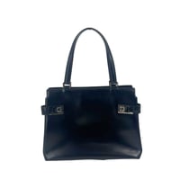 Ferragamo ガンチーニ ハンドバッグ レザー