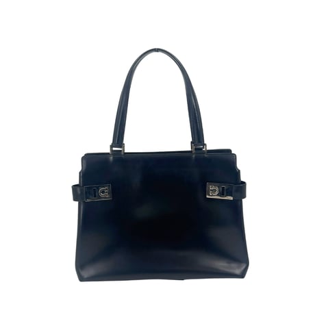 Ferragamo ガンチーニ ハンドバッグ レザー