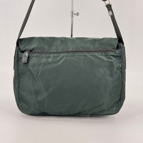 PRADA ミラノ テスートナイロン グリーン ショルダーバッグ