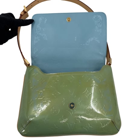 LOUIS VUITTON モノグラム ヴェルニ トンプソンストリート M91009 ショルダー