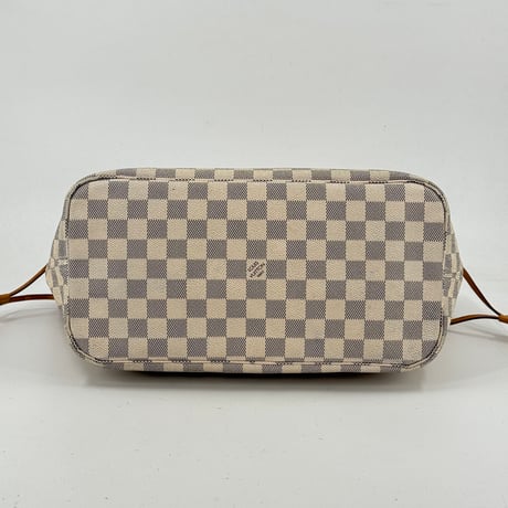 LOUIS VUITTON ネヴァーフルMM ダミエ・アズール ホワイト ショルダーバッグ N51107