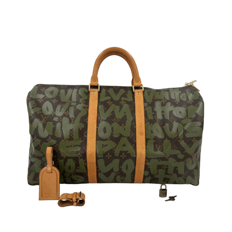 LOUIS VUITTON　ハンドバッグ　キーポル50　モノグラム　グラフィティ