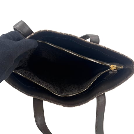 CELINE　トートバッグ　マカダム　ブラウン