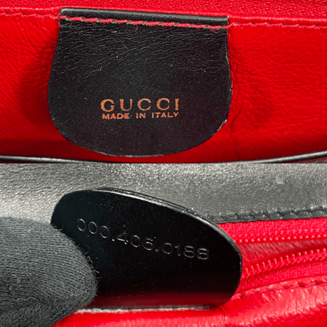 GUCCI　バンブー　2way　ブラック