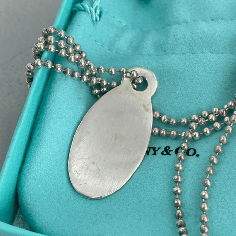TIFFANY　ネックレス　リターントゥ　オーバルタグ