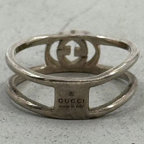 GUCCI インターロッキングG リング SV925