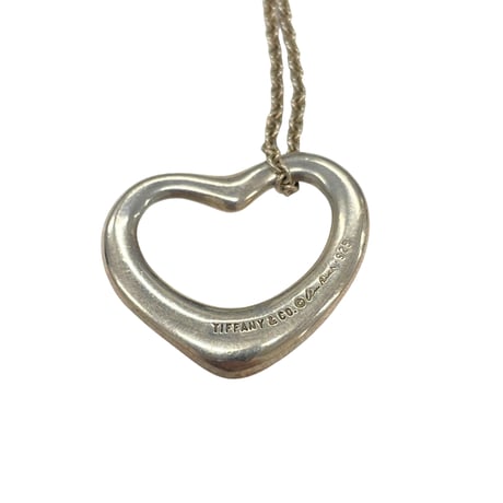TIFFANY　ネックレス　オープンハート　中