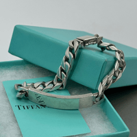 TIFFANY　ブレスレット　IDプレート