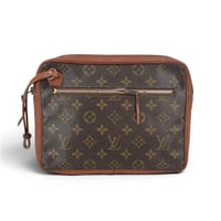 LOUIS VUITTON サックスポーツ セカンドバッグ モノグラム 旧型 キャンバス