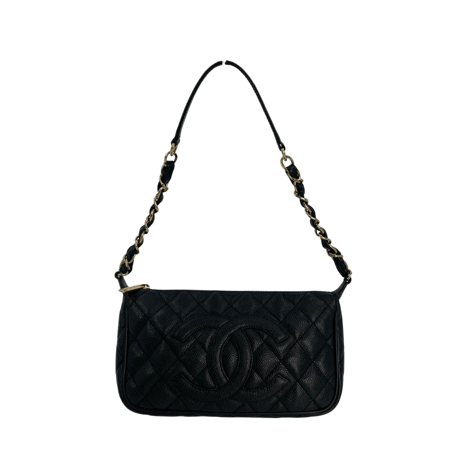 CHANEL　ハンドバッグ　キャビアスキン