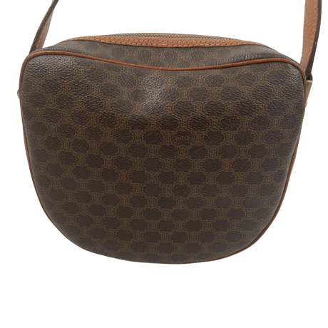 CELINE　ショルダーバッグ　マカダム柄