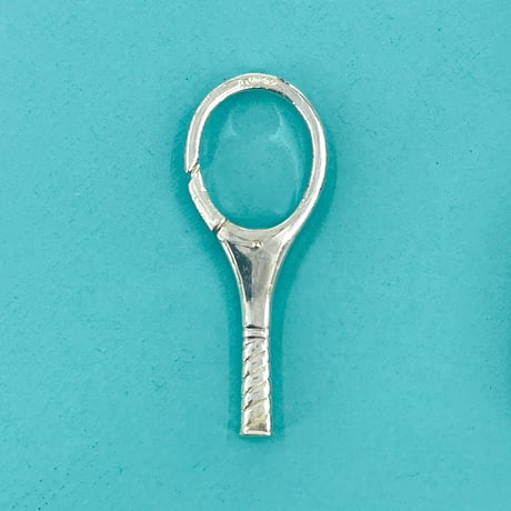 TIFFANY テニスラケット キーリング SV925