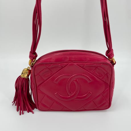 CHANEL　マトラッセ　ショルダー　ラムスキン