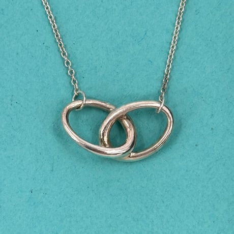 TIFFANY ダブルループネックレス SV925
