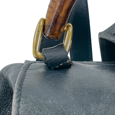 GUCCI　バンブーリュック　ブラック