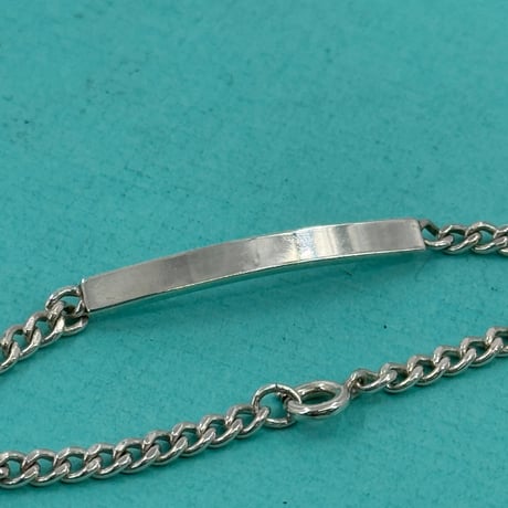 TIFFANY バー チェーン ブレスレット SV925
