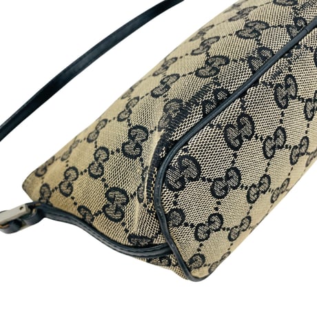 GUCCI GGブラウンキャンバス ハンドバッグ