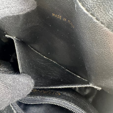 CHANEL　ハンドバッグ　ラムスキン　ブラック