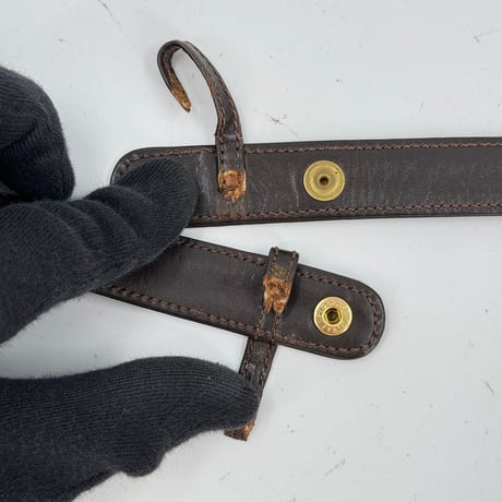 GUCCI マリーナ ショルダーバッグ レザー オールドGUCCI ゴールド金具