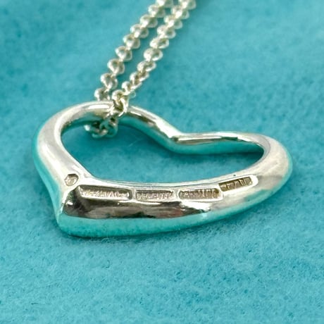 TIFFANY ネックレス オープンハート ネックレス