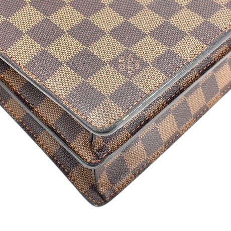 LOUIS VUITTON アルトナGM ダミエ・エベヌ キャンバス ブラウン ビジネスバッグ N53312
