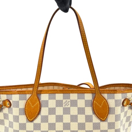 LOUIS VUITTON ネヴァーフルPM ダミエ・アズール ホワイト トートバッグ N51110