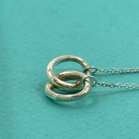 TIFFANY ダブルループネックレス SV925