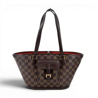 LOUIS VUITTON ダミエ・エベヌ マノスクPM N51121 ショルダーバッグ