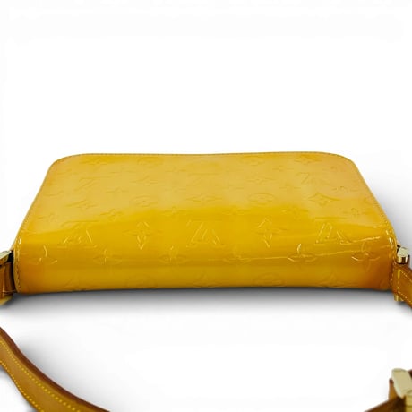 LOUIS VUITTON モノグラム ヴェルニス トンプソンストリート イエロー M91071 ショルダーバッグ