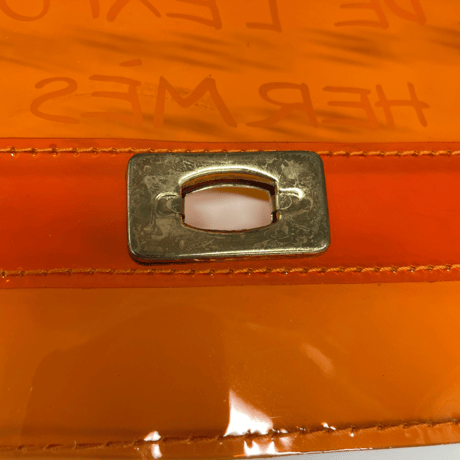 HERMES　ビニールケリー　ハンド