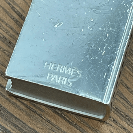 HERMES　キーホルダー　シルバー925　カデナ　ブック　2010年限定