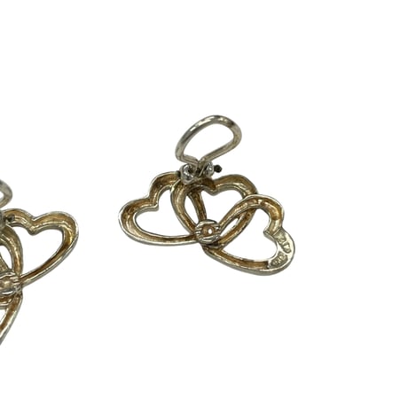 TIFFANY　トリプルハート　イヤリング