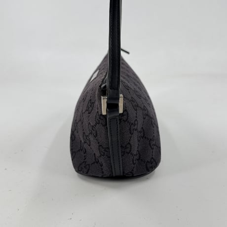 GUCCI GGモノグラムキャンバス グレー ハンドバッグ アクセサリーバッグ