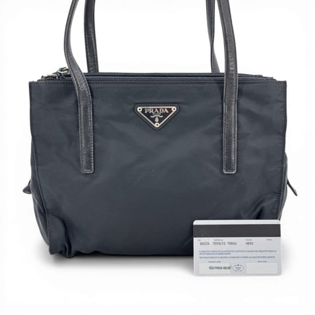 PRADA テスート ブラック ショルダーバッグ