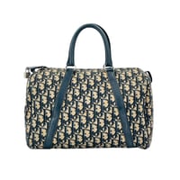 DIOR　ミニボストンバッグ　ネイビー