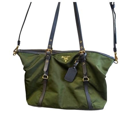 PRADA 2WAYバッグ ナイロン グリーン