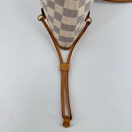LOUIS VUITTON ネヴァーフルMM ダミエ・アズール ホワイト ショルダーバッグ N51107