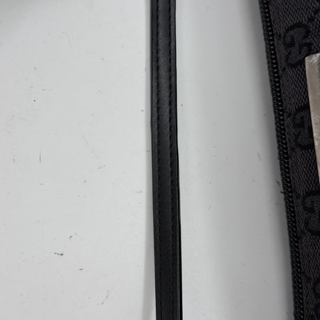 GUCCI GGモノグラムキャンバス グレー ハンドバッグ アクセサリーバッグ