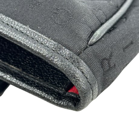 BVLGARI ロゴマニア ブラック キャンバス トートバッグ