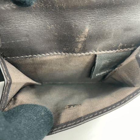 FENDI　財布　二つ折り　ズッカキャンバス