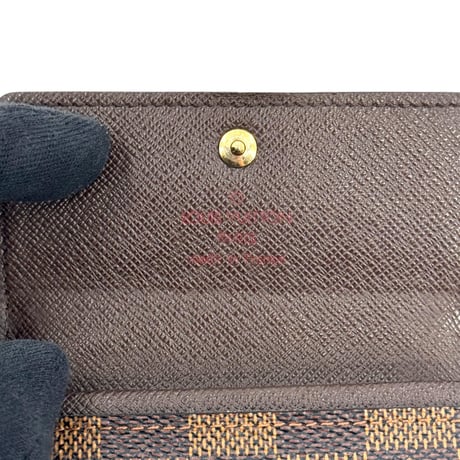LOUIS VUITTON ダミエ ポルトモネ プラ コインケース N61930